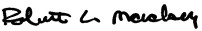 Robert L. Mackey signature. 